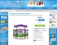 Evolution SLimming website with White Mulberry leaf