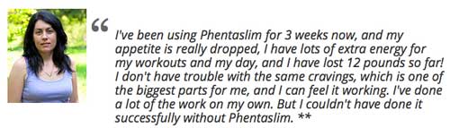 customer reviews of Phentaslim