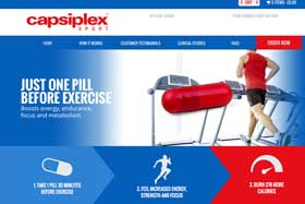 Capsiplex Sport Website