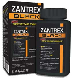 Zantrex black bottles